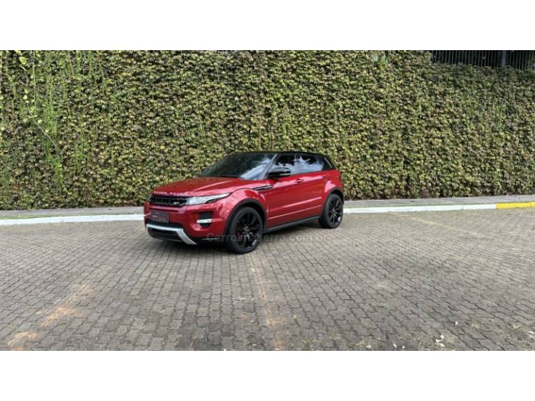 LAND ROVER - RANGE ROVER EVOQUE - 2013/2013 - Vermelha - Sob Consulta