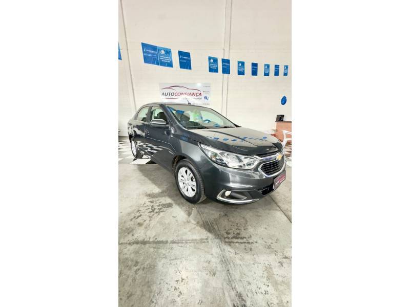 CHEVROLET - COBALT - 2018/2019 - Cinza - R$ 59.900,00
