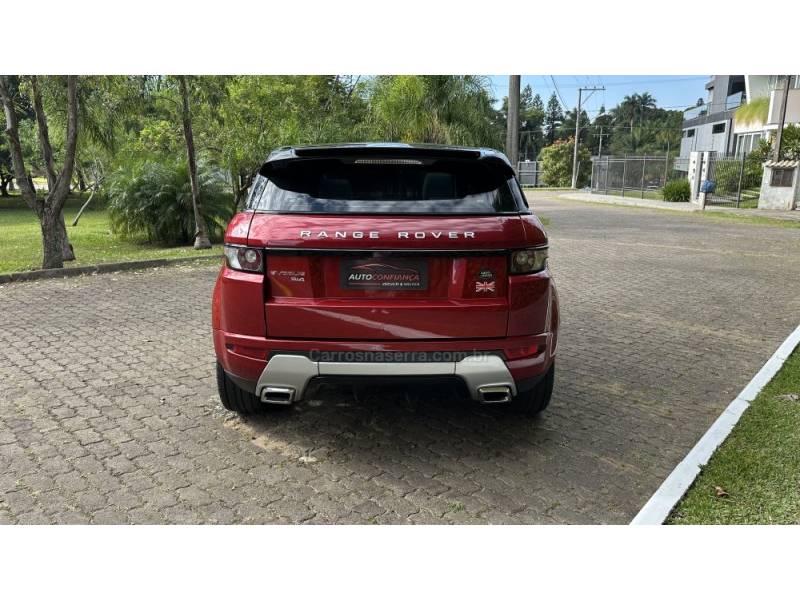 LAND ROVER - RANGE ROVER EVOQUE - 2013/2013 - Vermelha - Sob Consulta