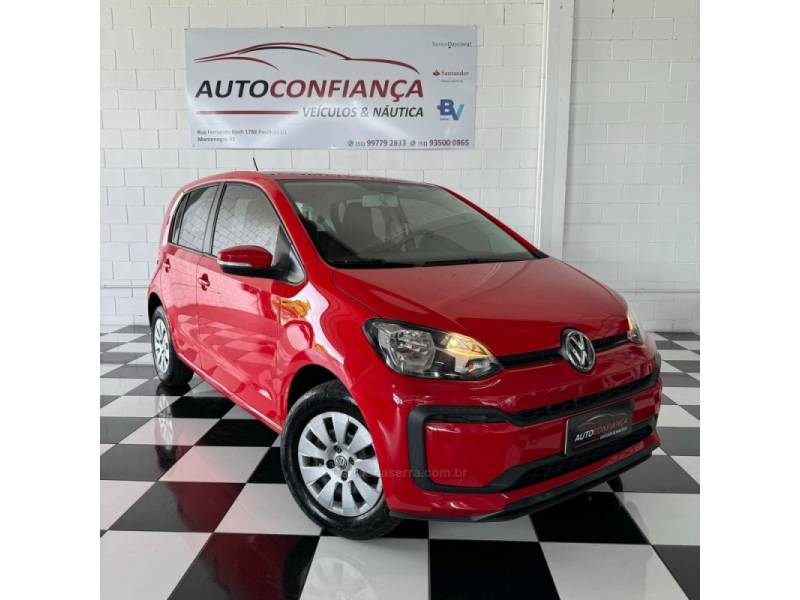 VOLKSWAGEN - UP - 2019/2020 - Vermelha - R$ 59.900,00