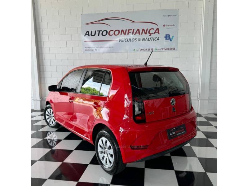VOLKSWAGEN - UP - 2019/2020 - Vermelha - R$ 59.900,00
